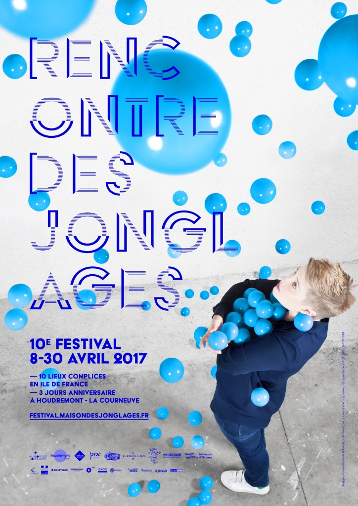 Affiche Rencontre des Jonglages 2017